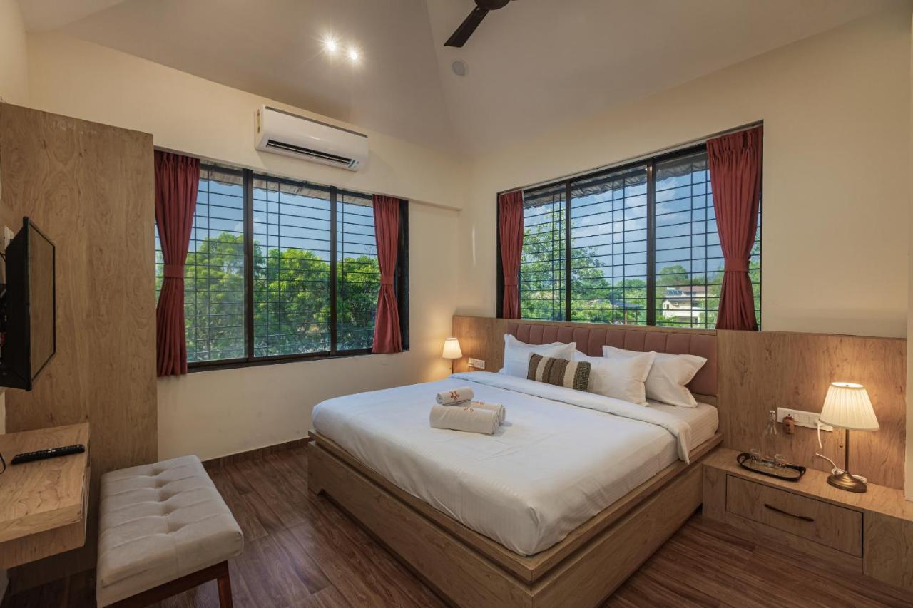 Saffronstays Riverfront Manor, 5-Bdr Pool Villa By Pej River Karjat Exterior foto